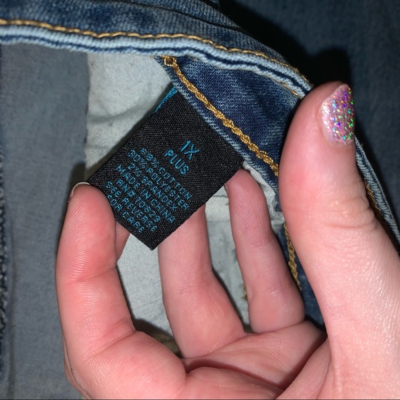 Stretchy Denim Mini Skirt - Picture 4 of 6